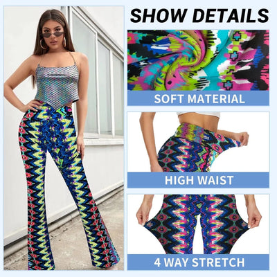 Chic Flare Yoga Pants: Curve-Hugging Comfort