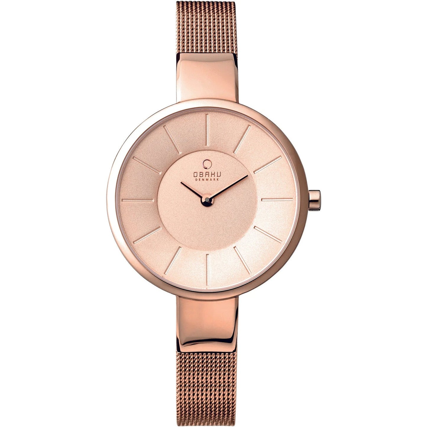 Montre Obaku Femme Danemark Or Rose