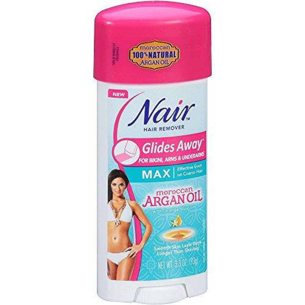 Crema Depilatoria Nair Glides Away con Aceite de Argán Marroquí