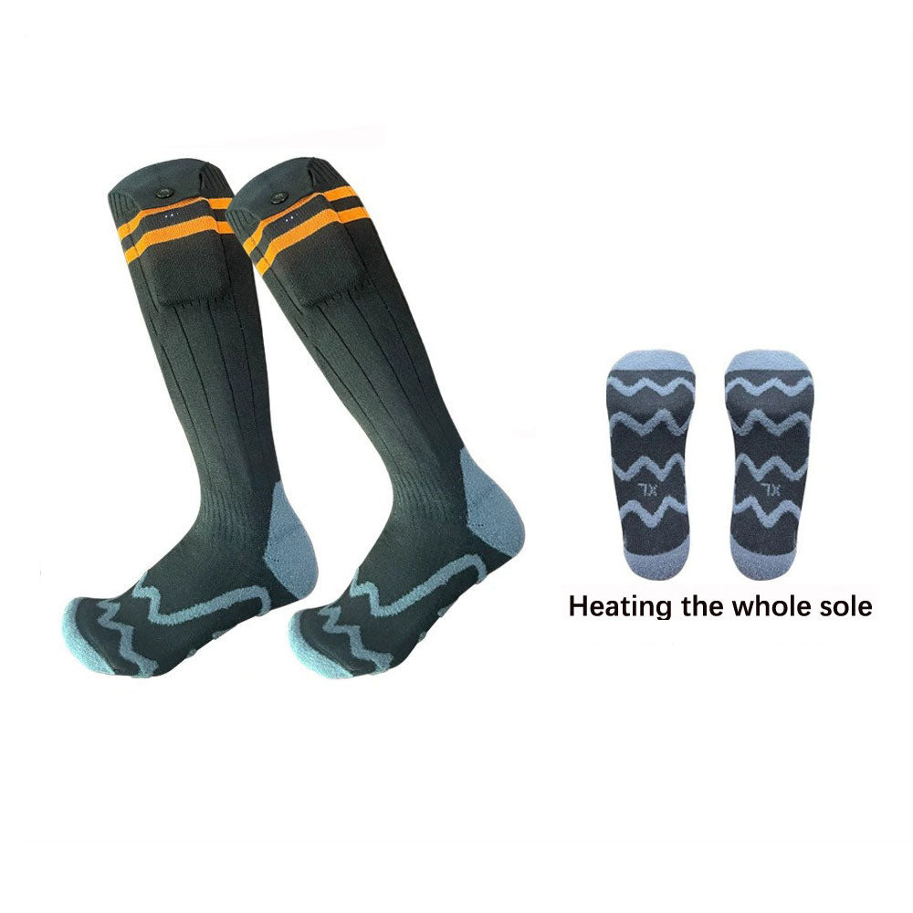 Bluetooth app electric socks electric heating warm socks outdoor skiing socks electric heating socks - Korvel