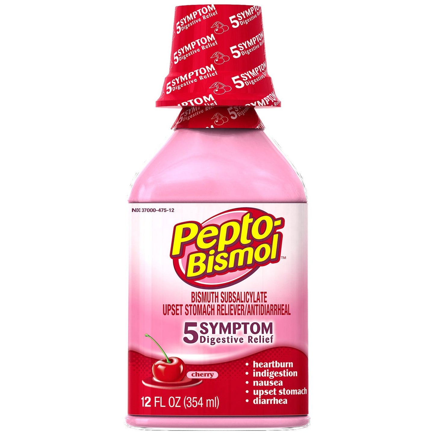 Pepto-Bismol Liquide Cerise - 12 Oz