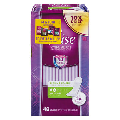 Poise Daily Incontinence Panty Liners - Very Light Absorbency