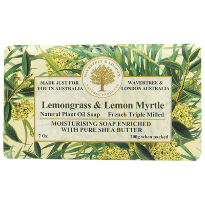 Savon Bar Wavertree & London Citronnelle & Myrte Citron - 7 Oz