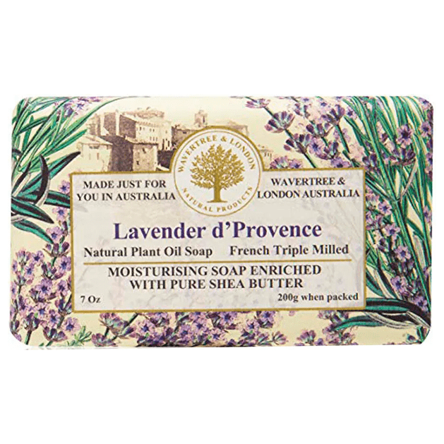 Wavertree & London Lavender d'Provence Luxury Soap Bar - 7 Oz