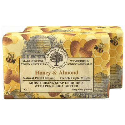 Savon de Luxe au Miel et Amande Wavertree & London - 7 Oz