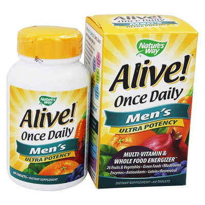 Nature's Way Alive! Once Daily Men's Ultra Potency Multivitamin