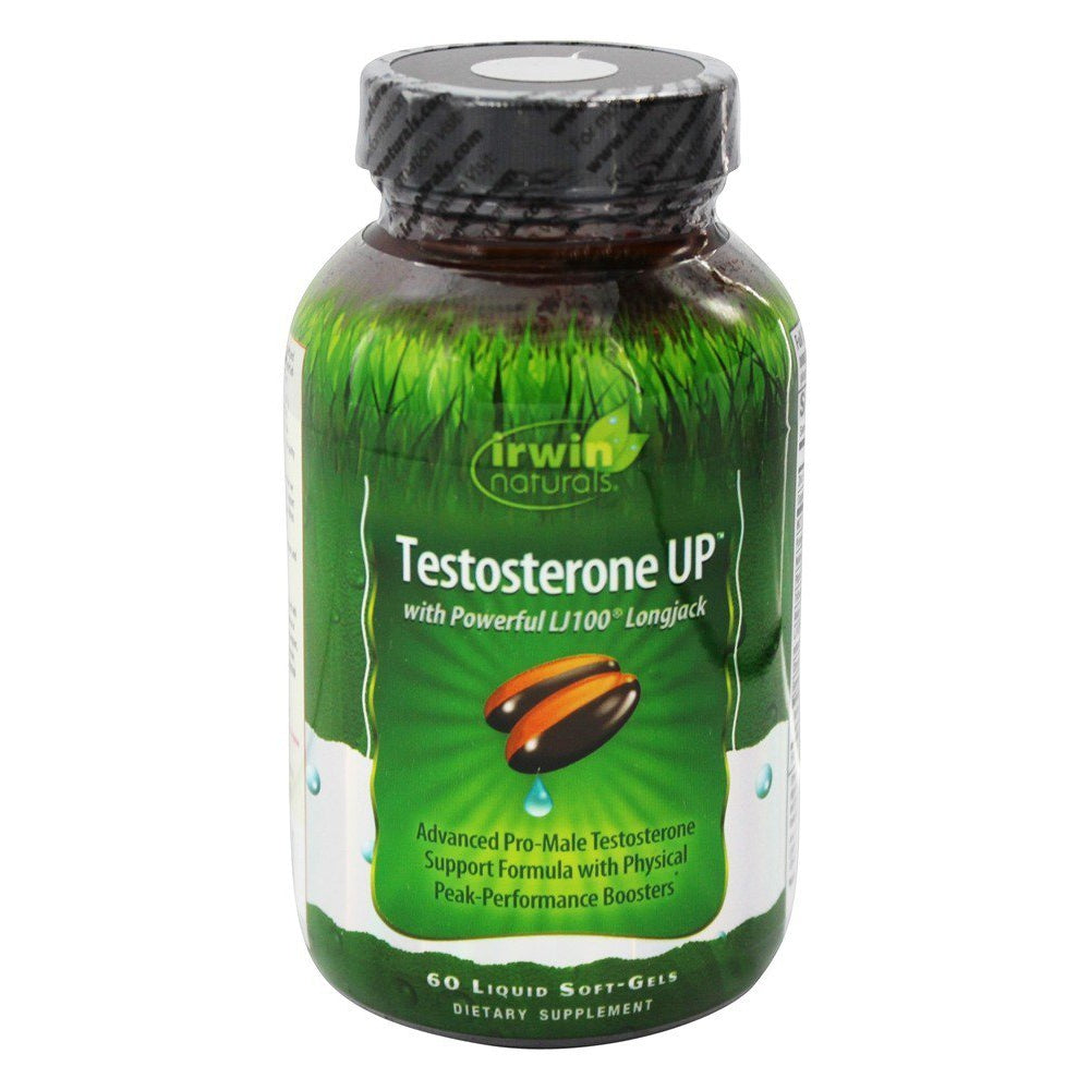 Irwin Naturals Testosterone UP, 60 Gélules Liquides