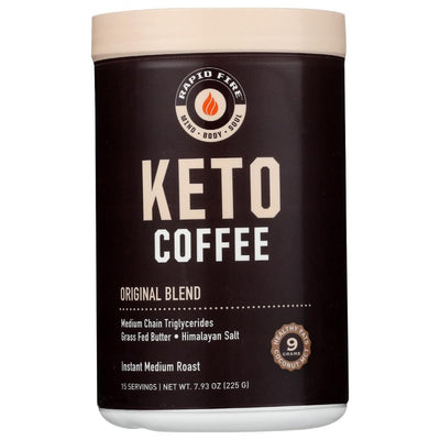 RapidFire Ketogenic Instant Coffee 7.93 Oz
