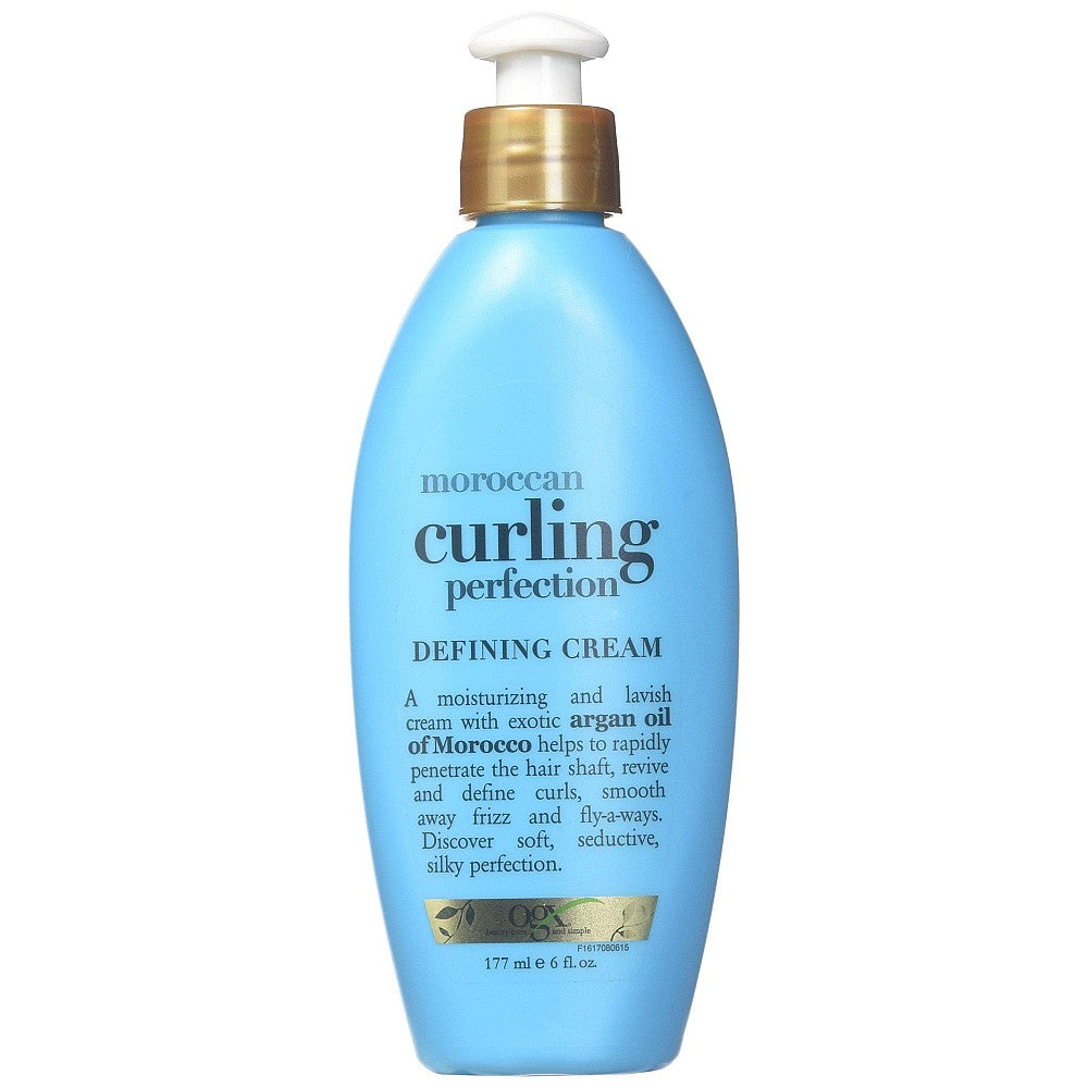 Crema de Perfección para Rizos OGX con Aceite de Argán Marroquí 6 oz
