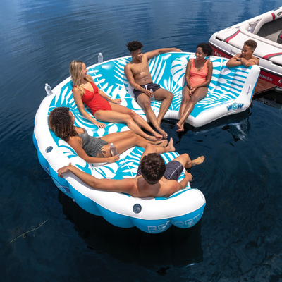 WOW Watersports Inflatable Resort Island for 6-8 People