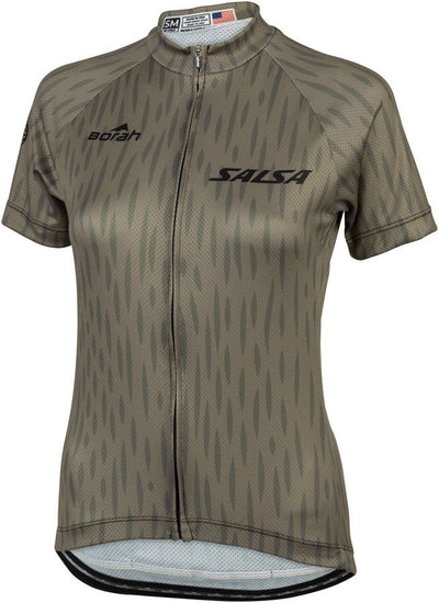 Jersey Hinterland de Salsa para Mujer - 3X-Large Verde Oliva