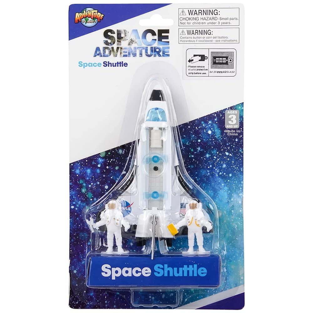 Transbordador con 2 Astronautas - Set de 3 Piezas