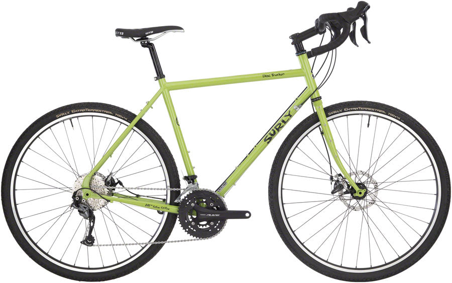 Bicicleta Surly Disc Trucker - 700c Acero Pea Lime Soup 60cm