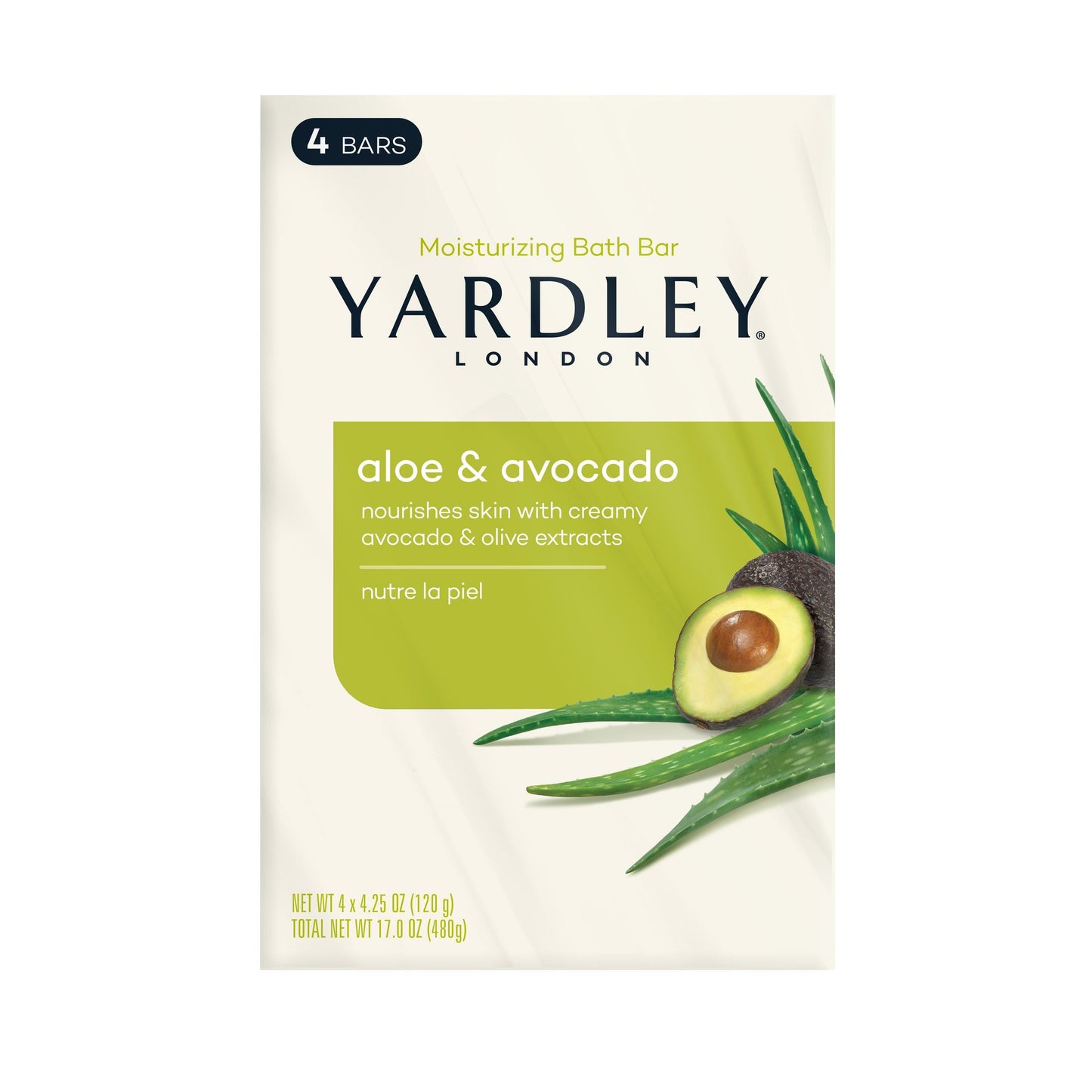 Yardley London Aloe & Avocado Bath Bar