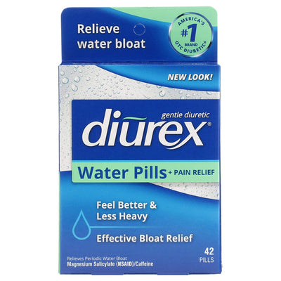 Diurex Water Pills for Periodic Bloat Relief, 42 Count