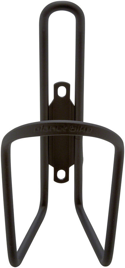 Planet Bike Alloy Water Bottle Cage - Aluminum Gloss Black