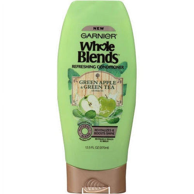 Acondicionador Whole Blends Garnier Manzana Verde - 12.5 Fl Oz