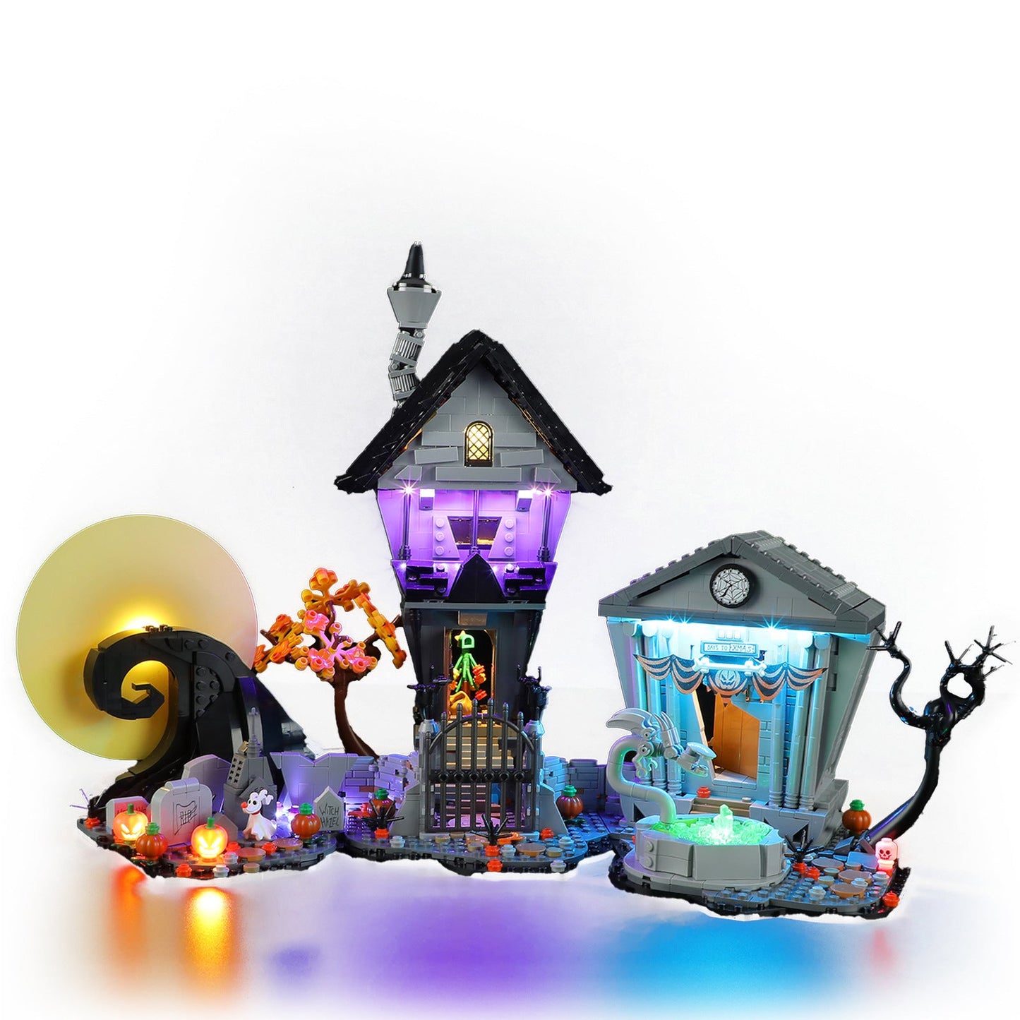 LED Lighting for LEGO 21351 Christmas Horror Night Set