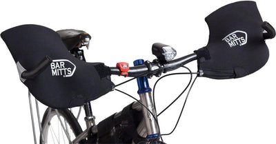Bar Mitts Mountain/Commuter Pogie Handlebar Mitten - Large Black