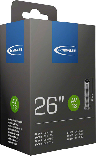Schwalbe Standard Tube - 26 x 0.75 - 1/650 x 20-23mm Schrader Valve