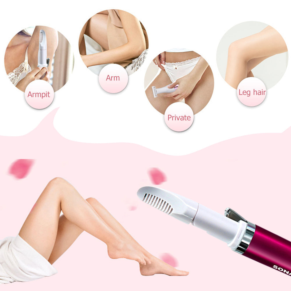 Electric Shaver Bikini Private Parts Ironer Women's Mini Hair Removal Machine Hair Remover - Korvel