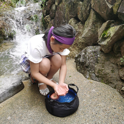 Portable Travel Laundry Washbasin for Outdoor Adventures