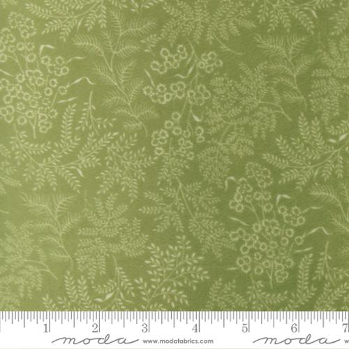 Nantucket Summer Cuddle Sconset Florals Grass Fabric - 44"/45" per yard