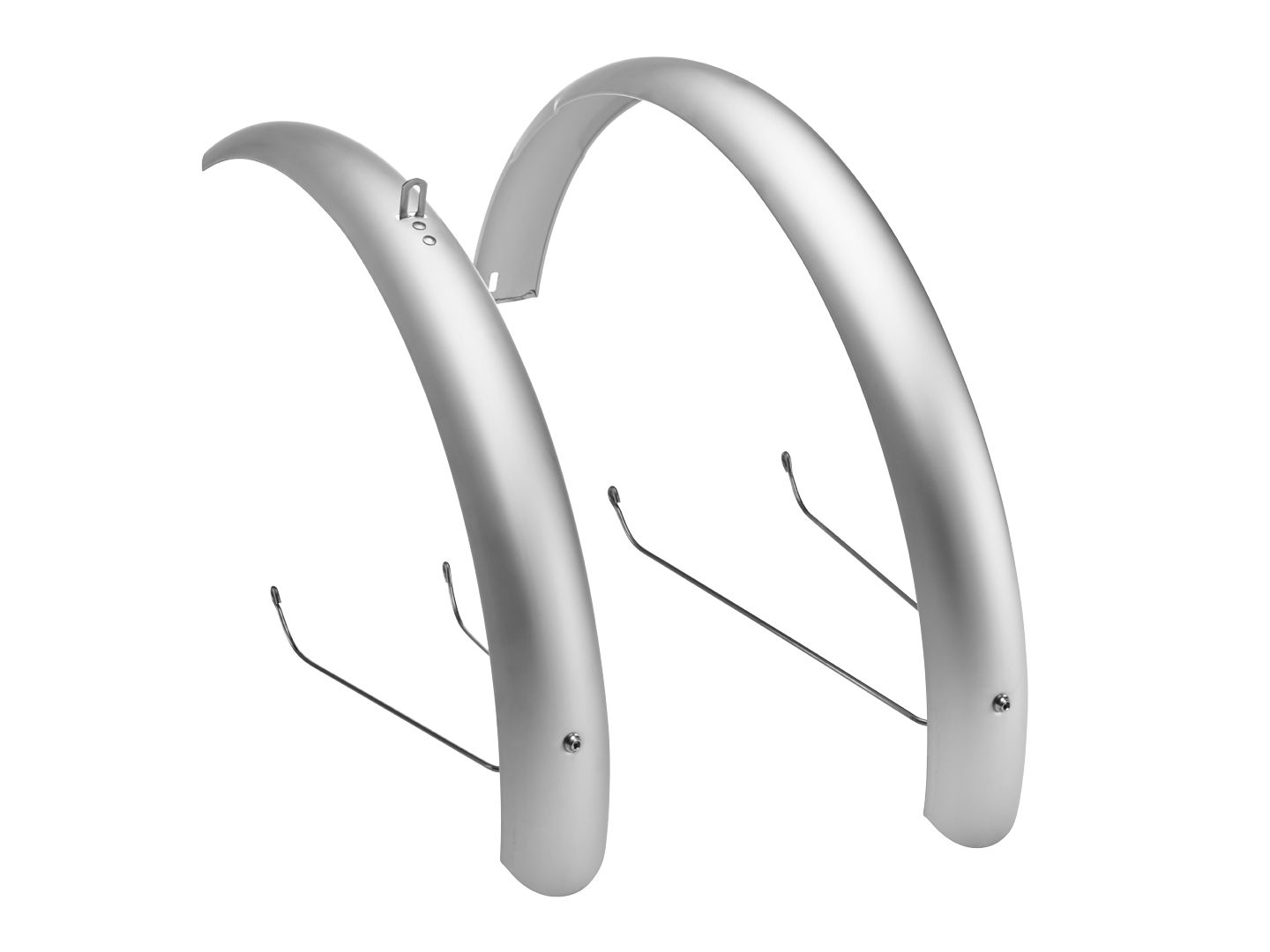Ensemble de garde-boue en aluminium matte argent Electra Townie Path