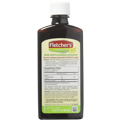 Laxatif doux de Fletcher pour enfants - Saveur root beer 3,25 oz
