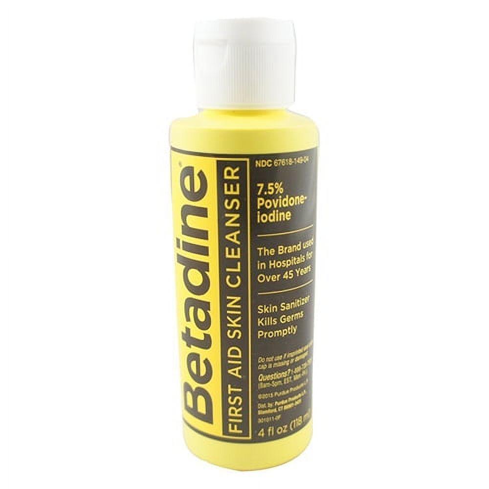 Limpiador Antiséptico para la Piel Betadine - 4 Onzas