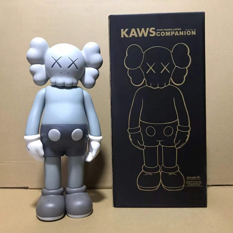 Kaws Sesame Street Doll Living Room High end Light Luxury Trendy Play Violent Bear Desktop Ornament Handmade Cartoon Home Gift - Korvel