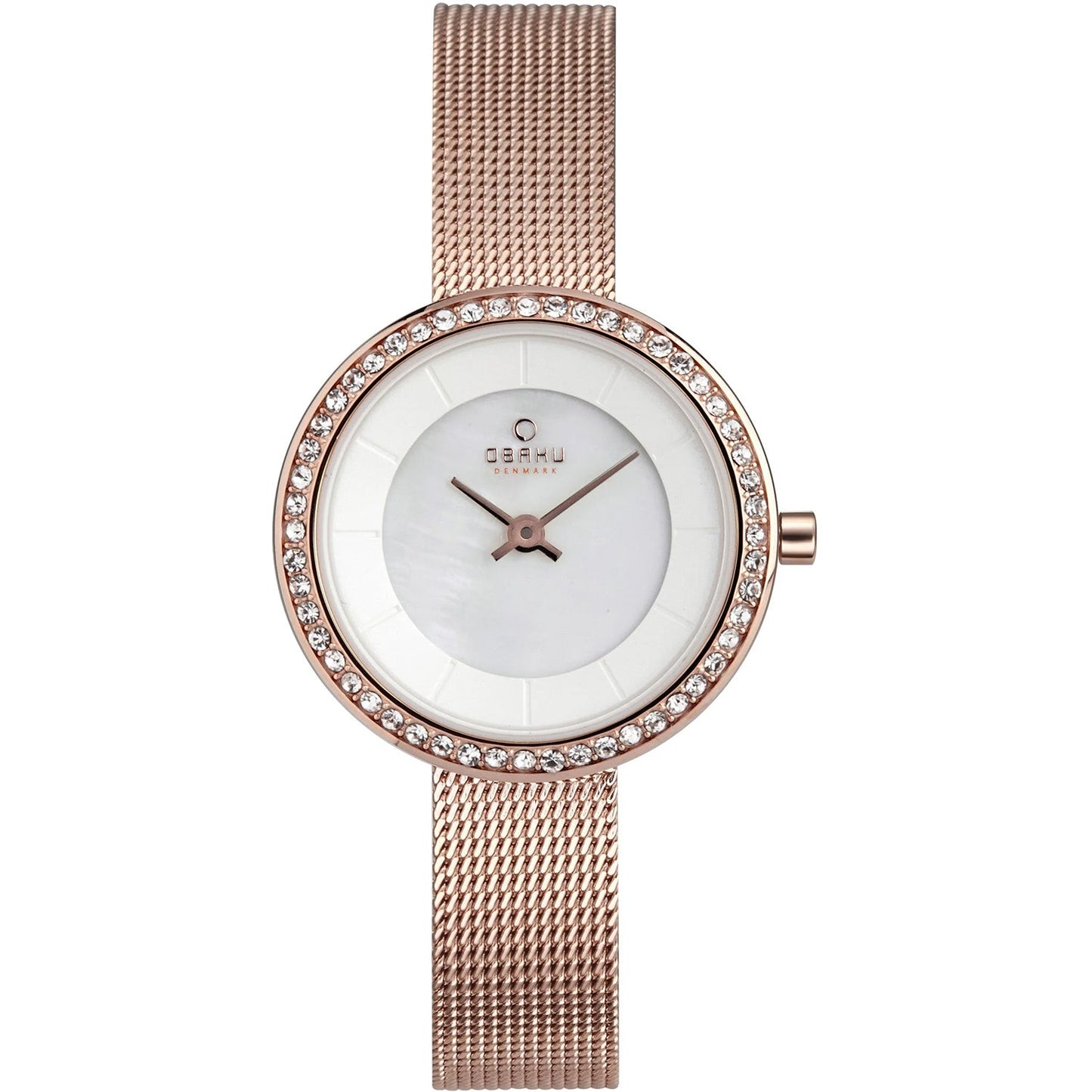 Reloj Obaku para Mujer Dinamarca - Diseño Elegante en Oro Rosa