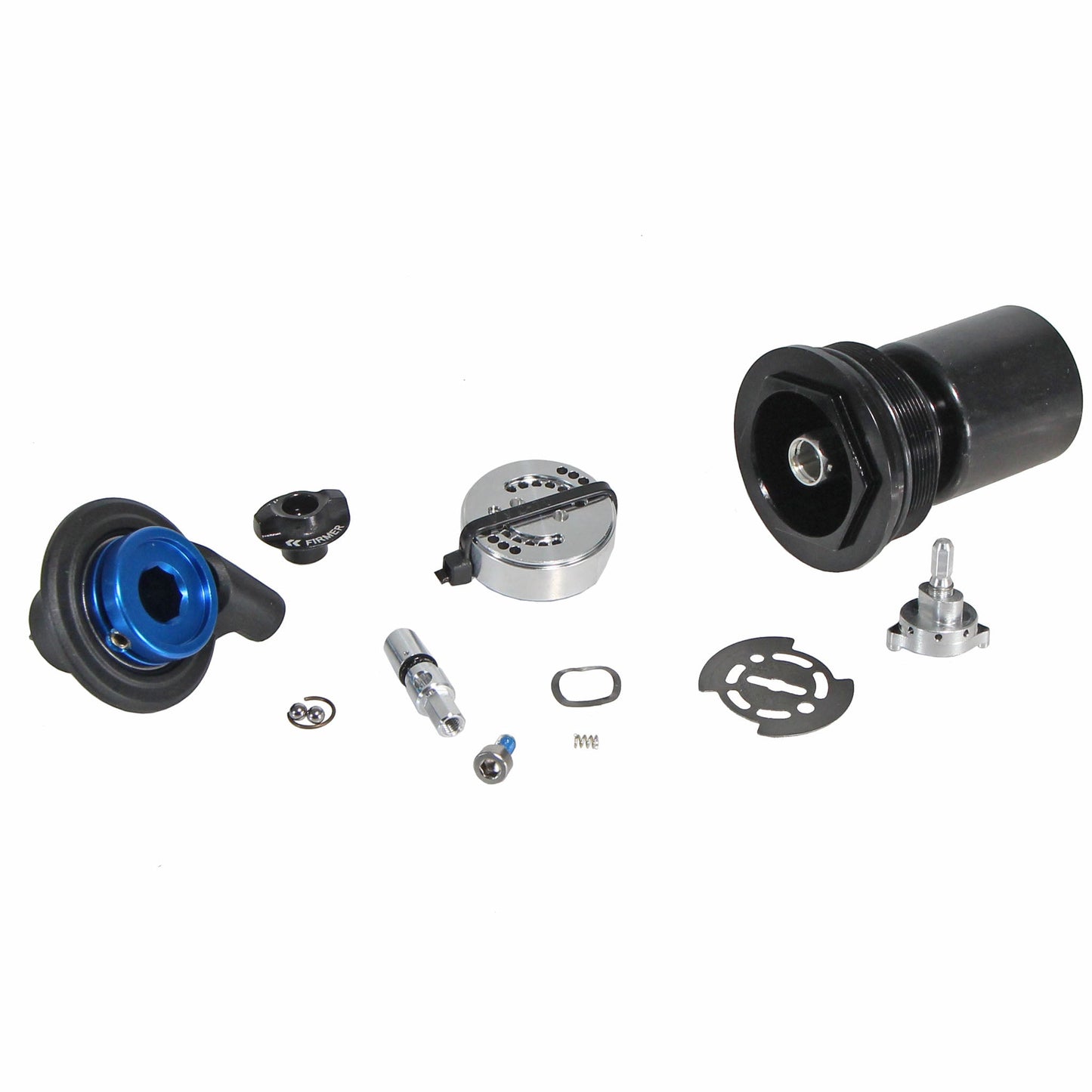 Ensemble de bouchon supérieur Fox Shox 2020 36 FIT4 F-S Rem 2-Pos PL