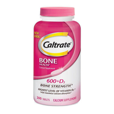 Caltrate Santé des Os 600+D3 Comprimés de Calcium