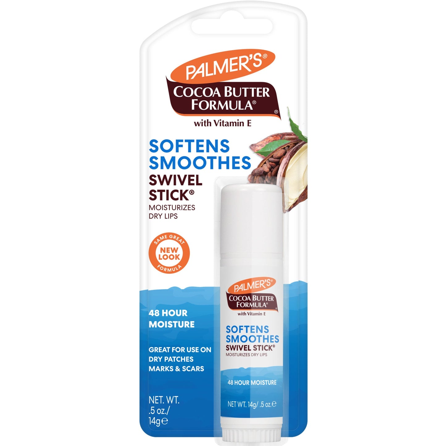 Palmer's Cocoa Butter Formula Lip Moisturizer Swivel Stick 0.5 Oz
