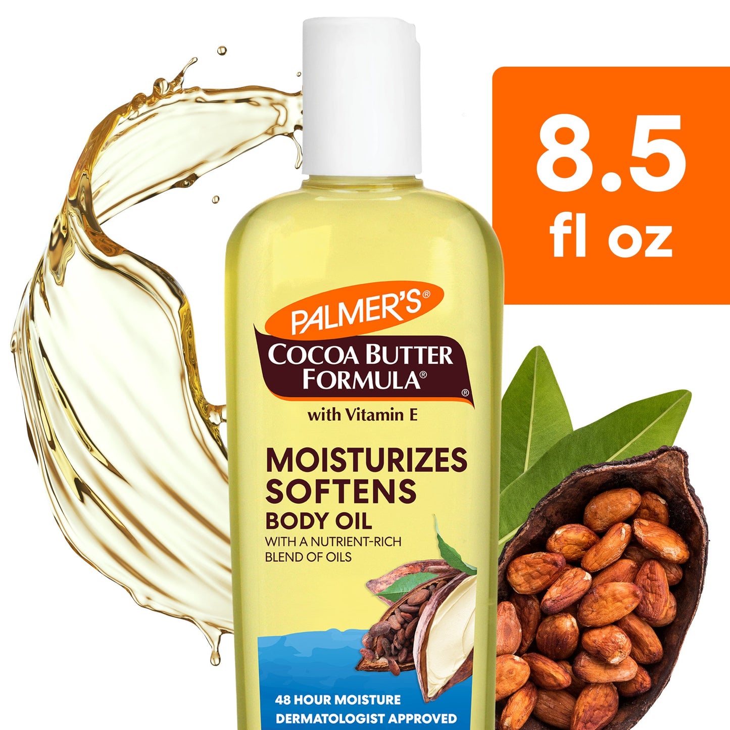 Huile Corporelle Hydratante Palmer's Cocoa Butter Formula - 8,5 Fl Oz