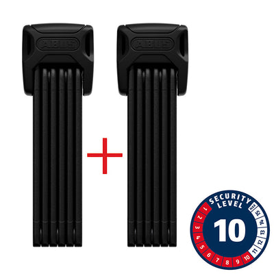 Abus Bordo XPlus 6000K Folding Lock - 90cm Black