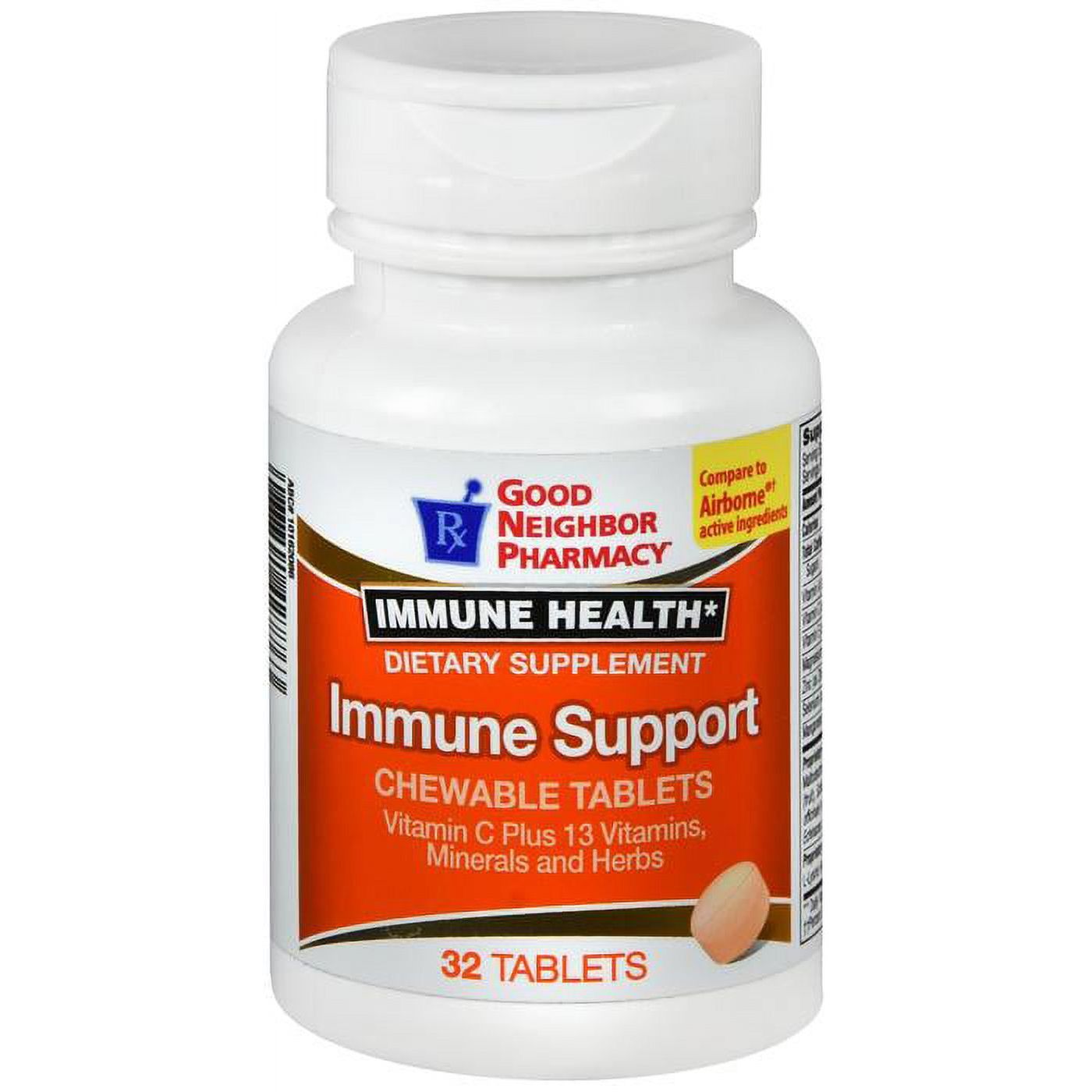 GNP Immune Support Citrus Chewable Tablets