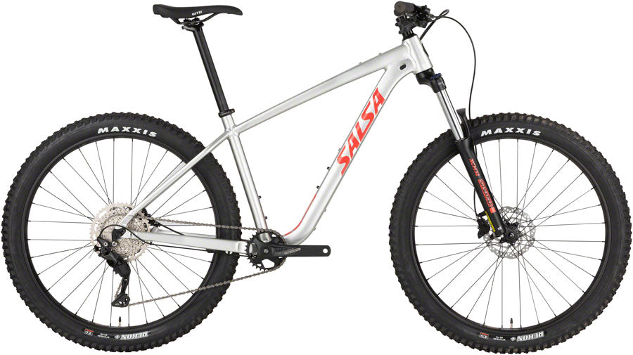 Salsa Rangefinder Deore 10 27.5+ Mountain Bike - X-Small Silver