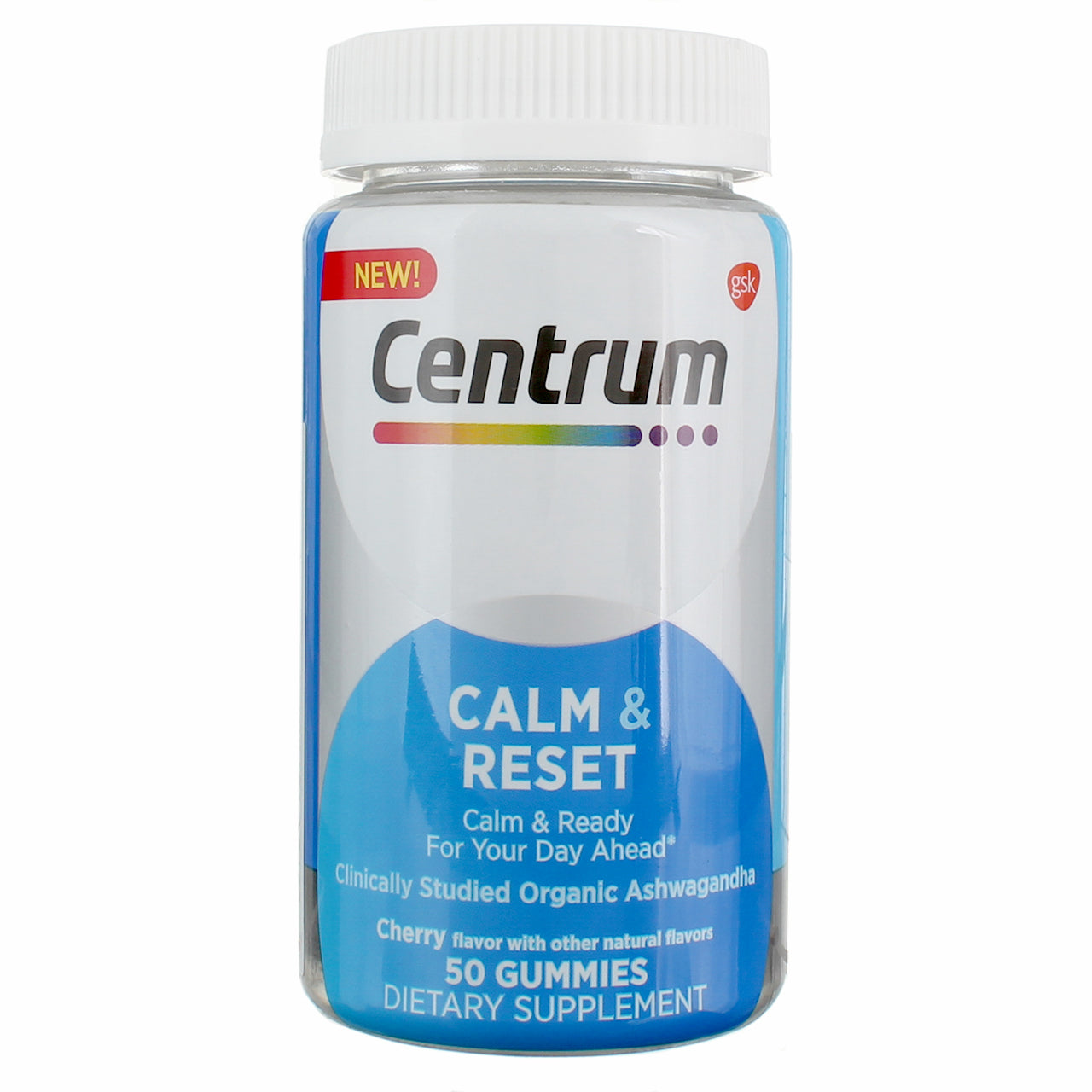 Centrum Calm & Reset Gummies avec Ashwagandha et Vitamine B6