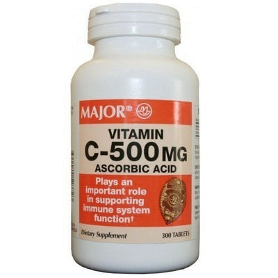 Major Vitamin C 500 Mg - 300 Tablets