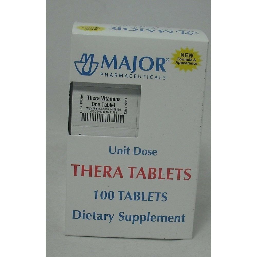 Tabletas Multivitamínicas Major Thera