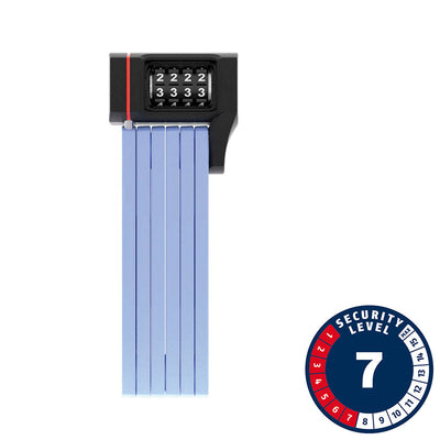 Abus Bordo uGrip 5700C Folding Lock - 80cm Blue
