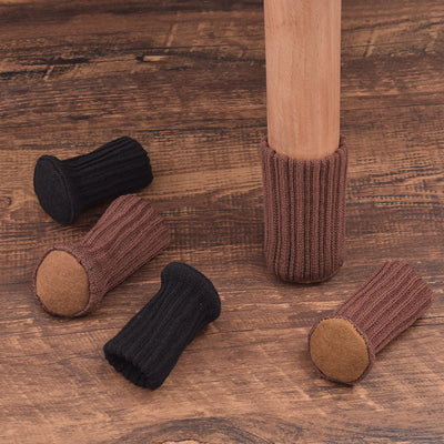 10pcs Felt Cloth Table and Chair Foot Covers - Floor Protectors
