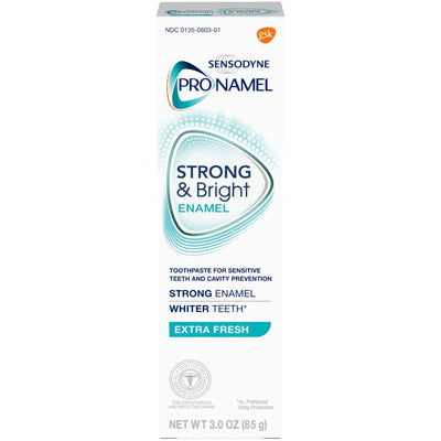 Pasta de dientes Sensodyne Pronamel Fuerte y Brillante para el esmalte, 3 oz
