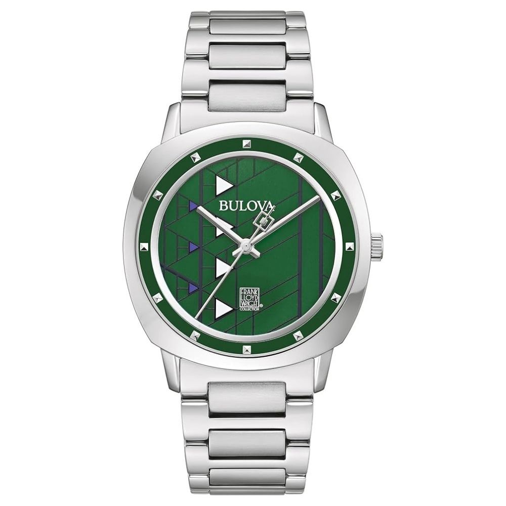 Bulova Men's Frank Watch - Elegant Green Dial