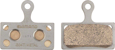 Shimano G04TI-MX Disc Brake Pads with Titanium Back Plate