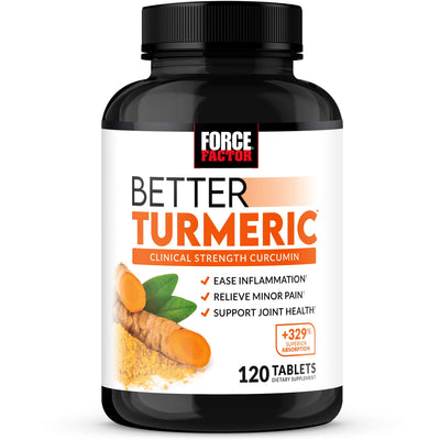 Premium Better Turmeric Supplement 1600mg - 120 Capsules