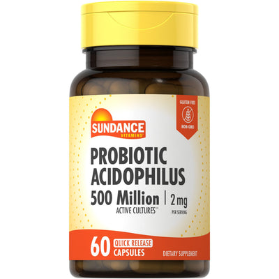 Sundance Probiotic Acidophilus Libération Rapide - 60 Capsules