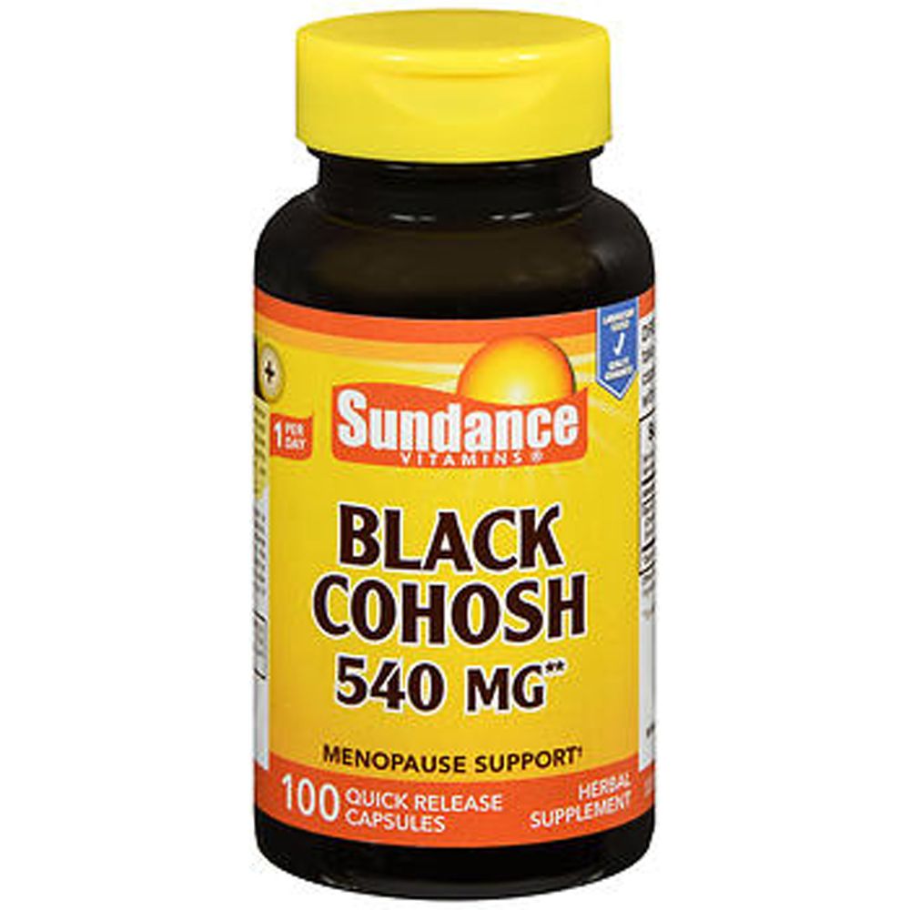 Sundance® Black Cohosh – 540 mg (100 capsules à libération rapide)